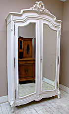 antqiue french rococo armoire